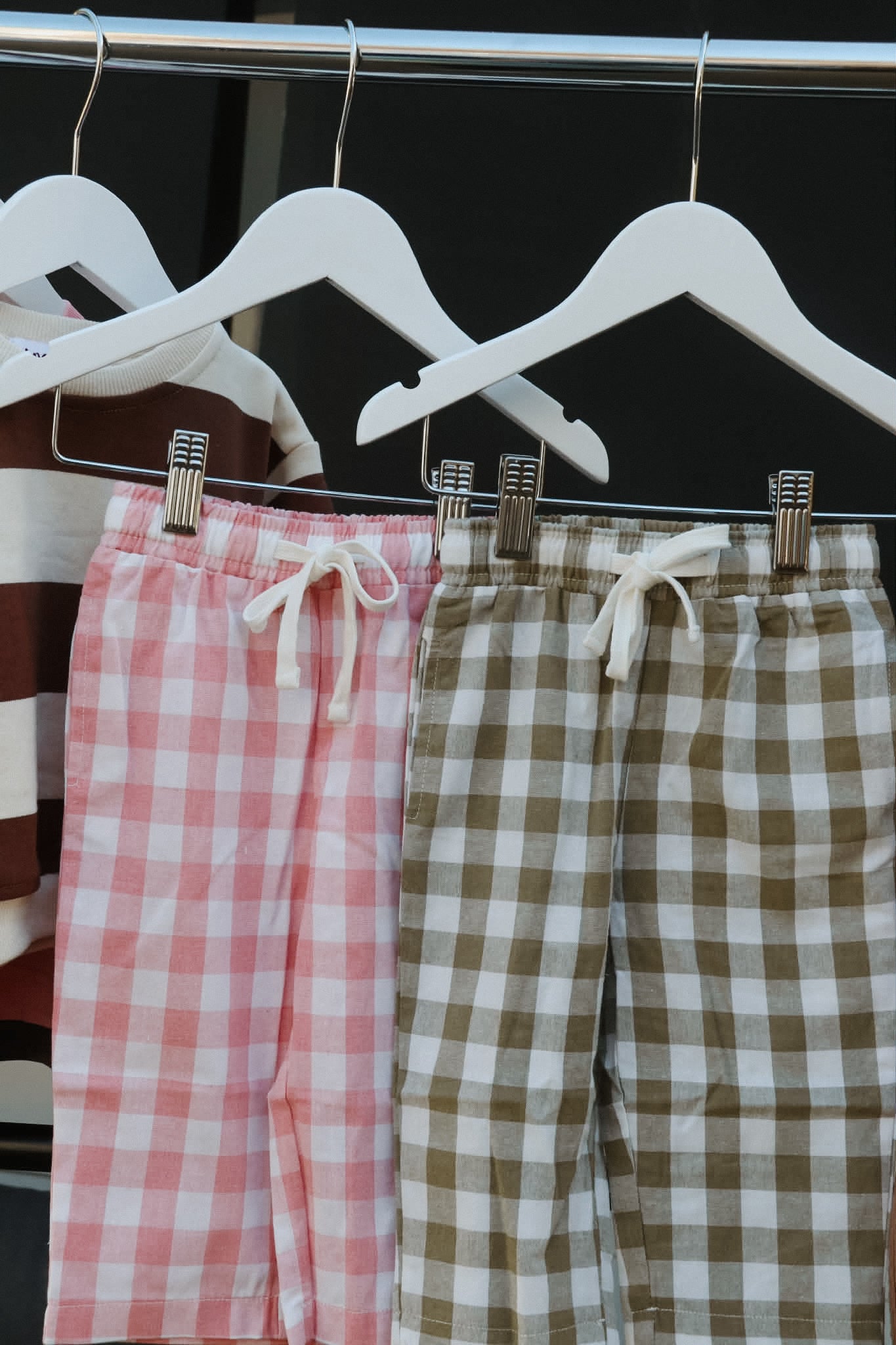 Dune Gingham Pants