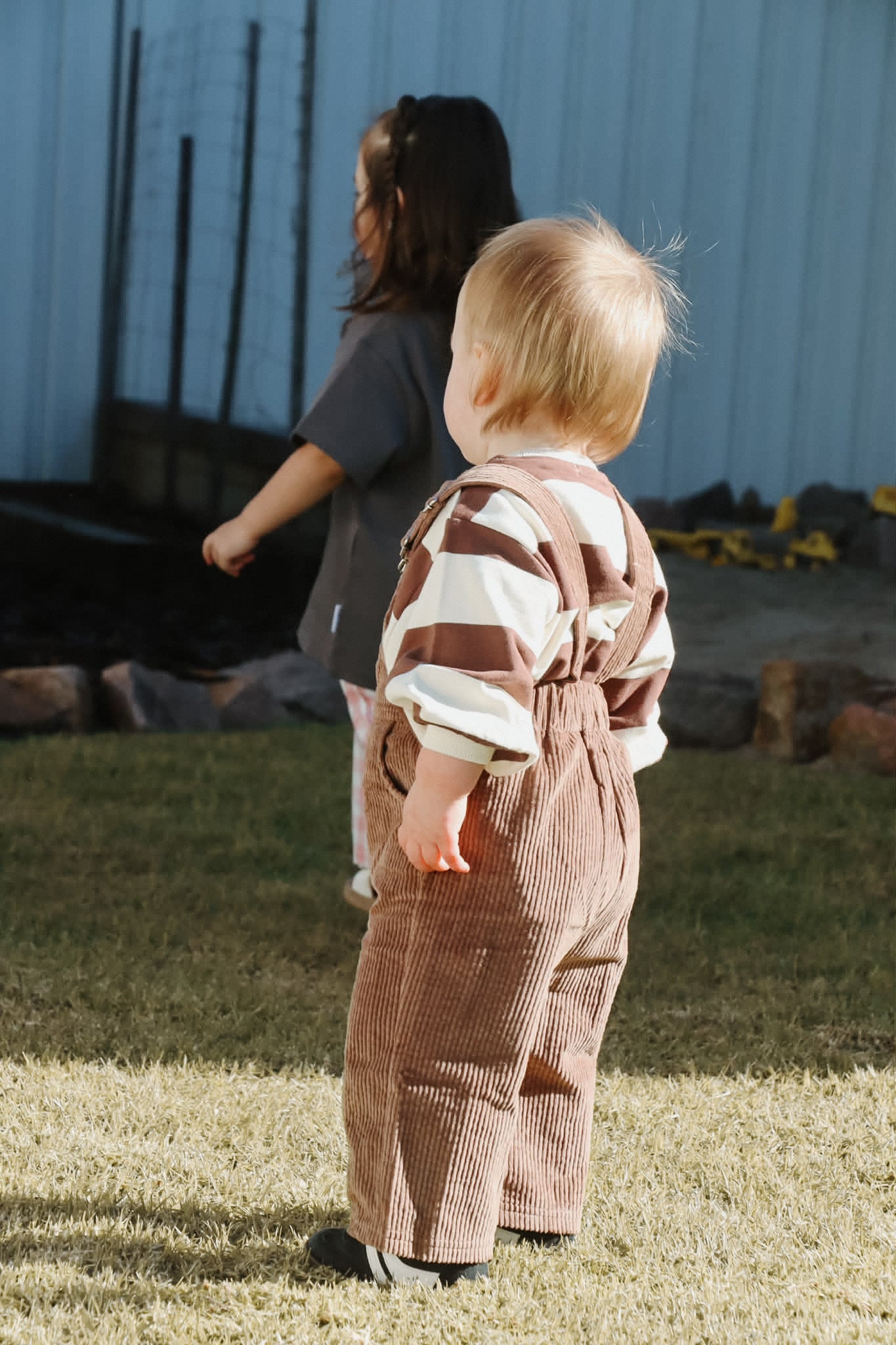 Long Ivy Corduroy Overalls