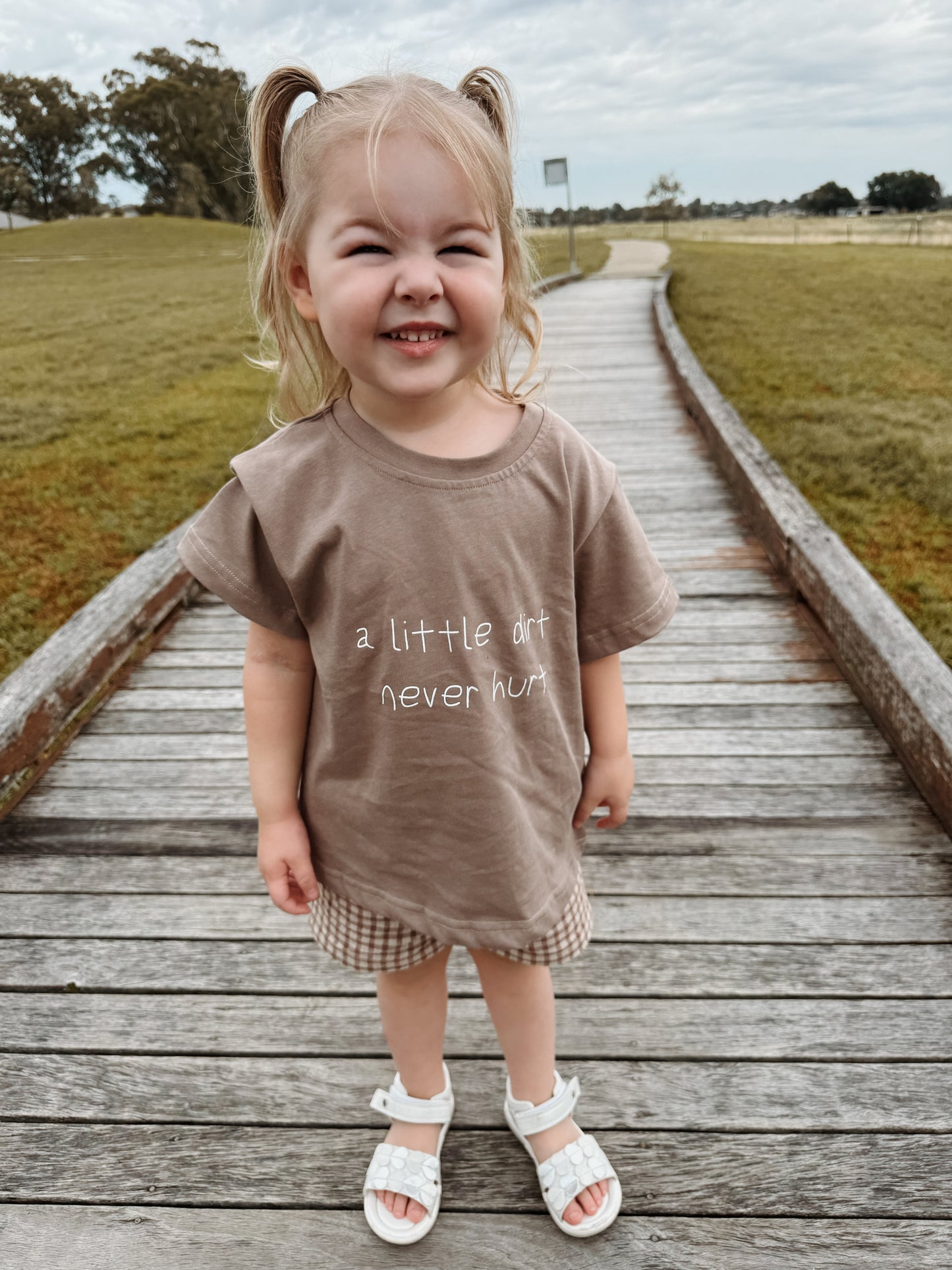 A little dirt never hurt tee