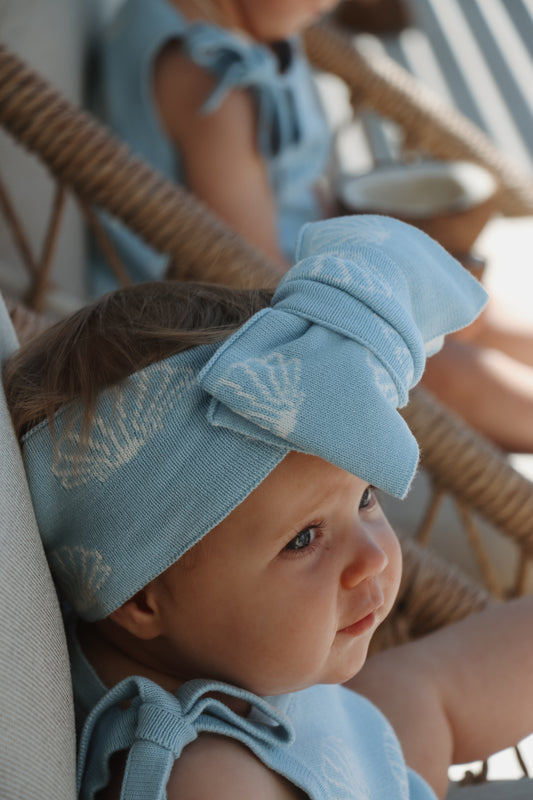 Bow Headband (seashell)