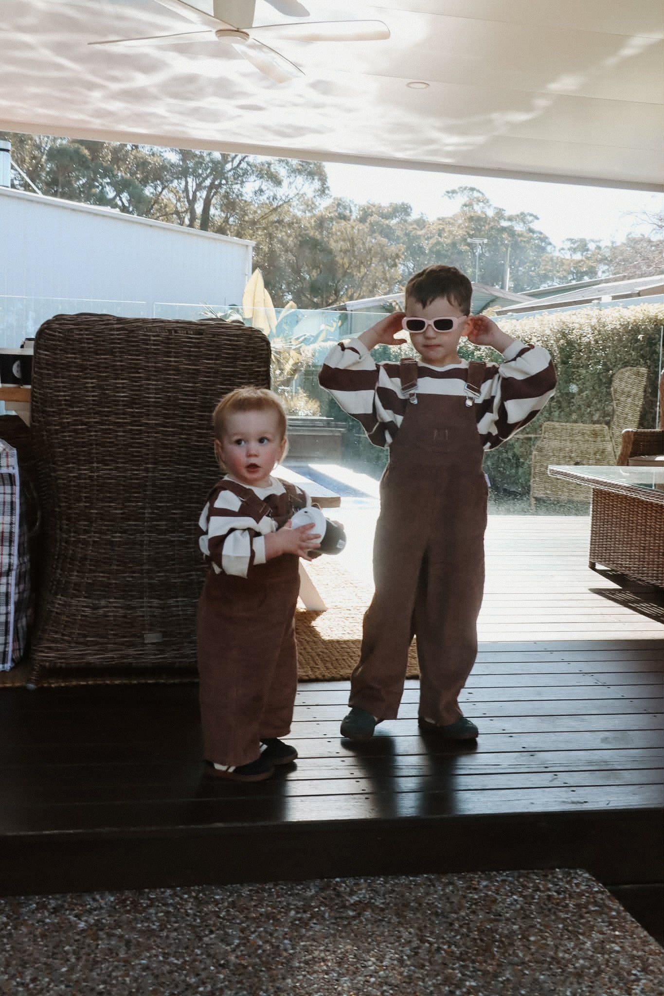 Long Ivy Corduroy Overalls