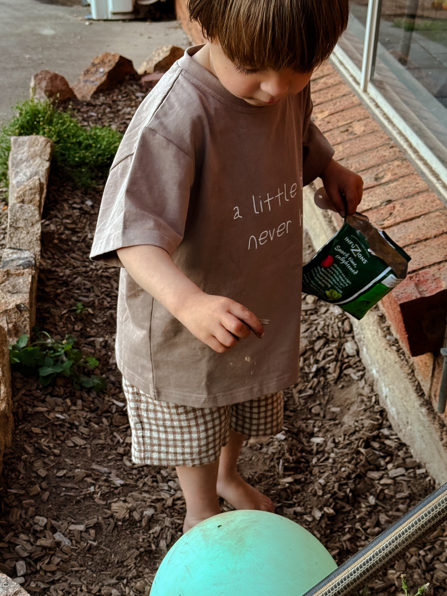 A little dirt never hurt tee