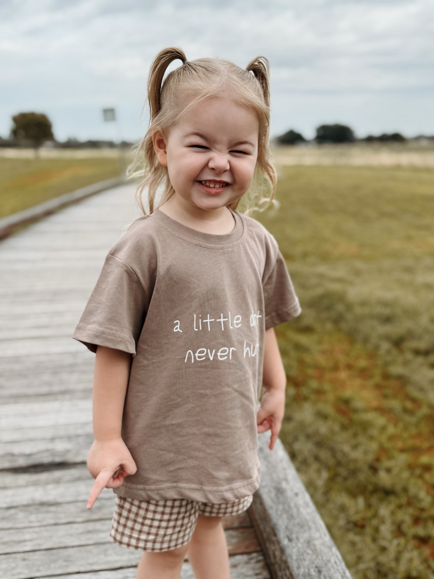 A little dirt never hurt tee