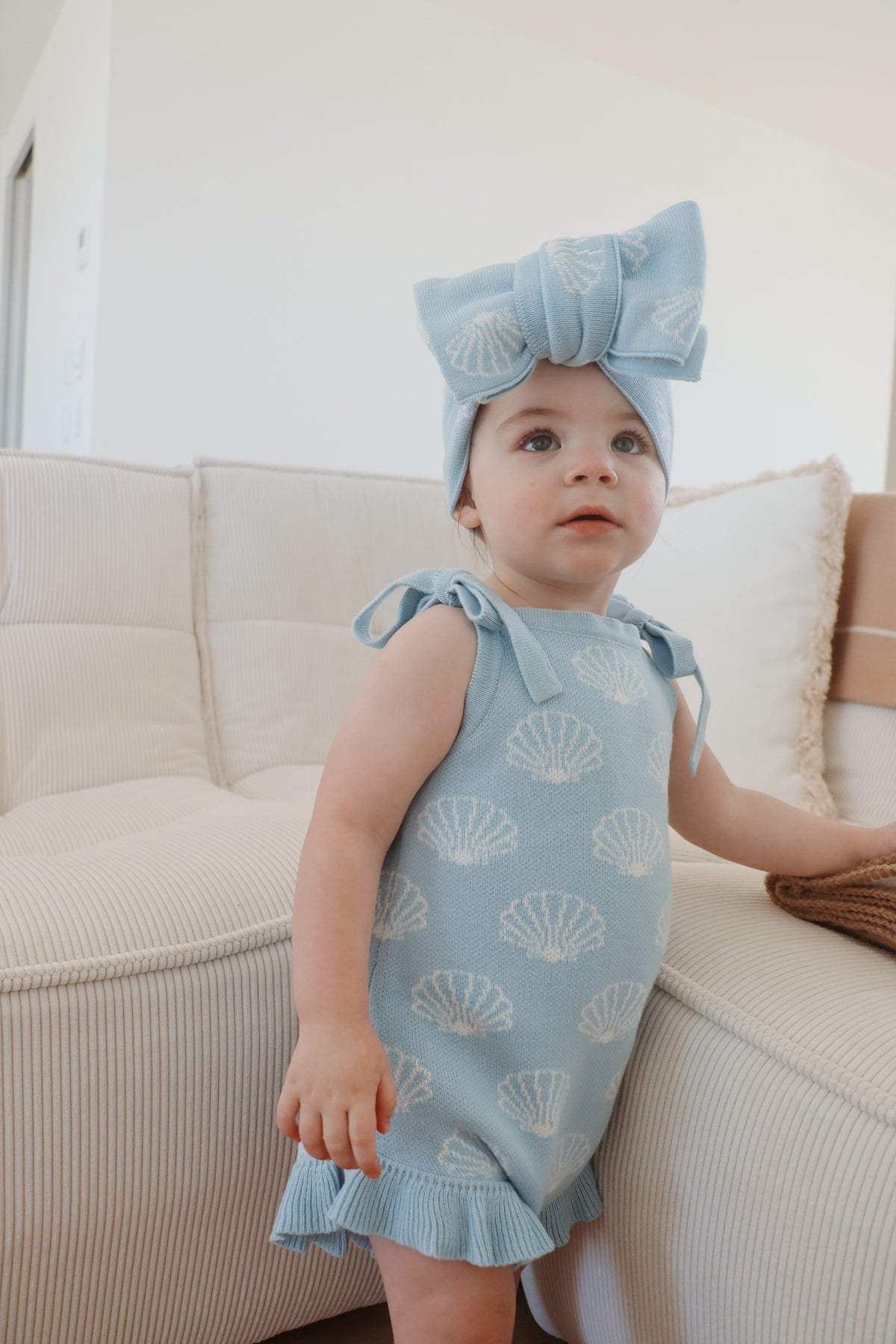 Bow Headband (seashell)