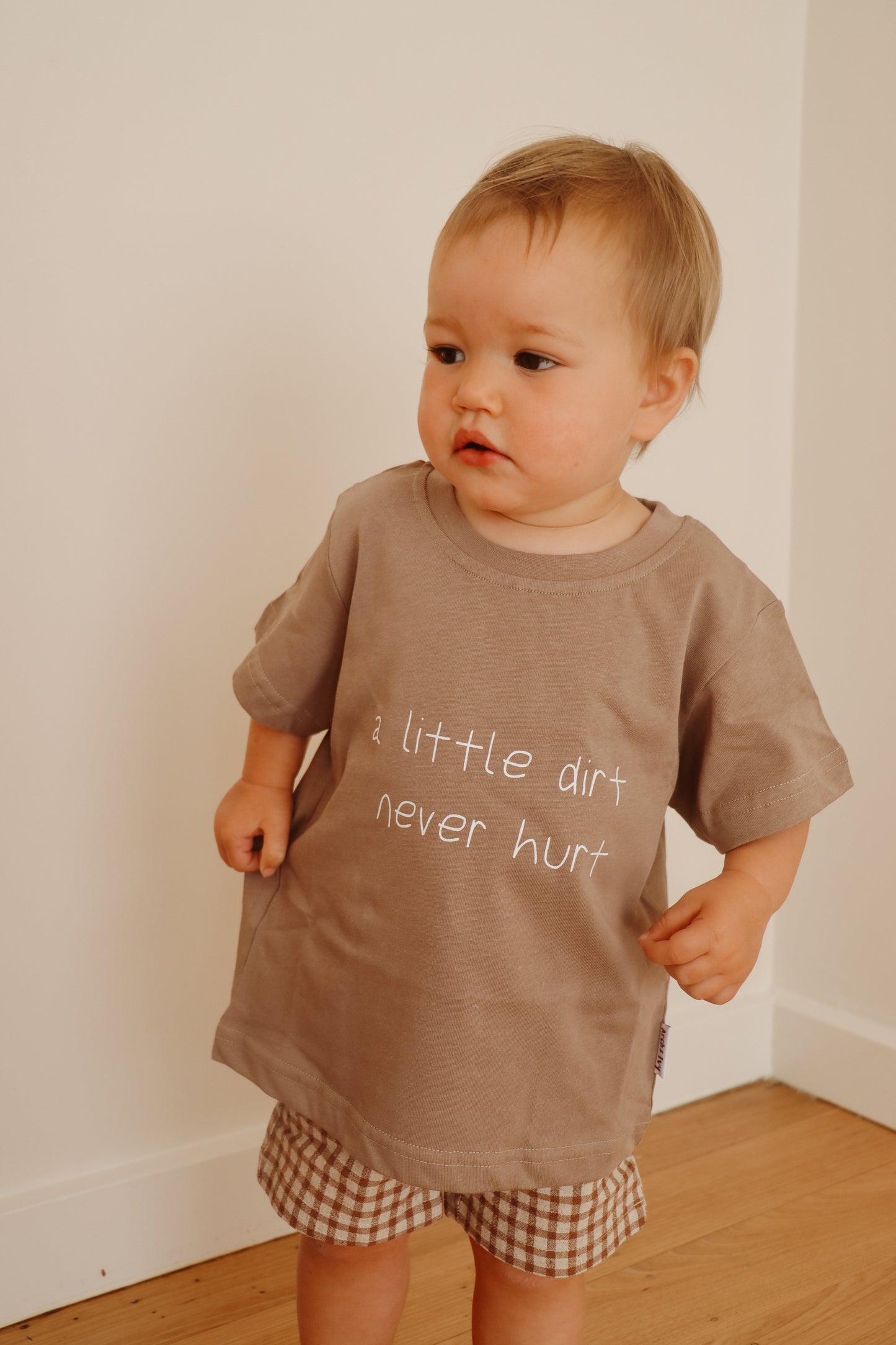 A little dirt never hurt tee