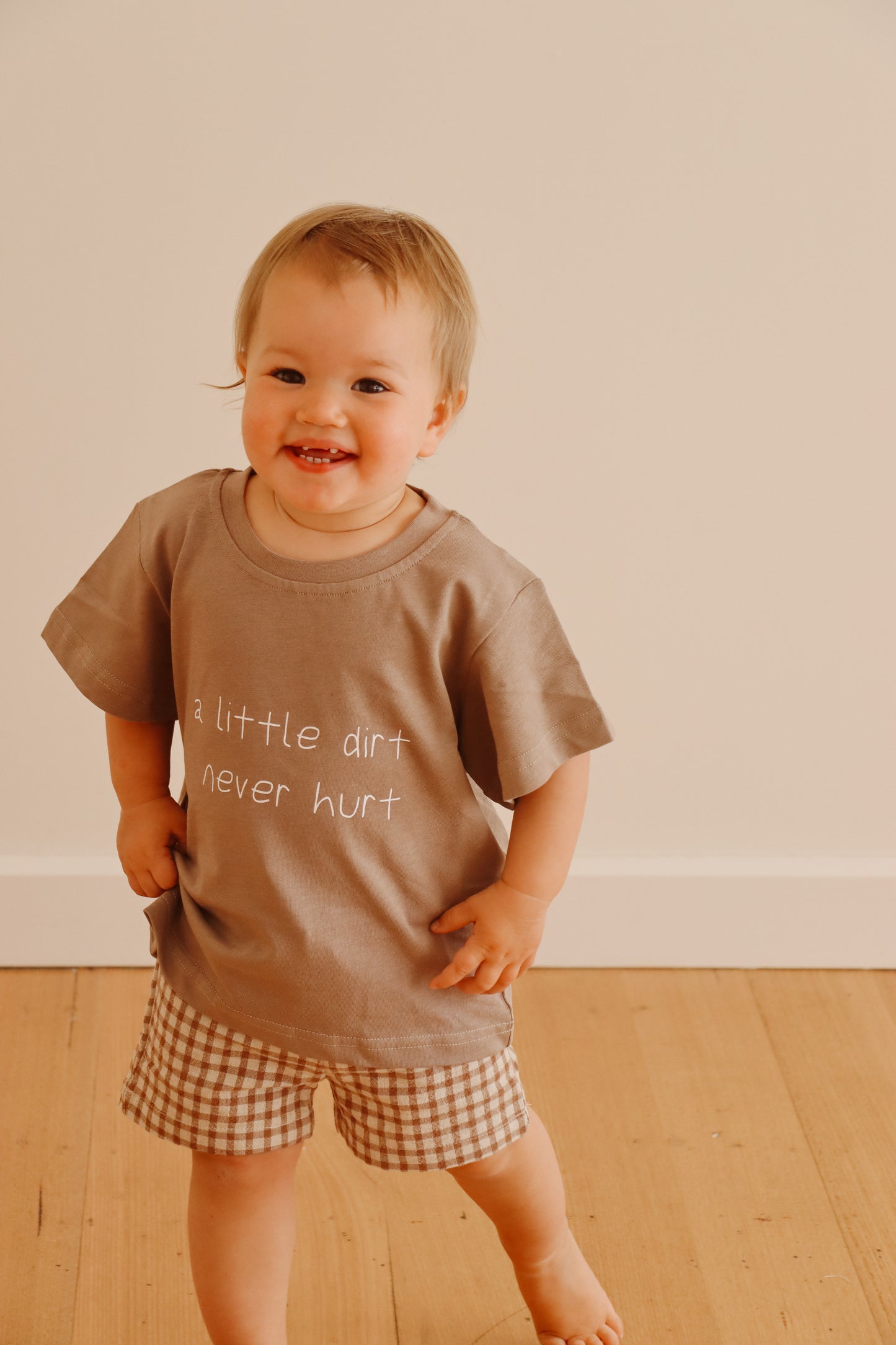 A little dirt never hurt tee