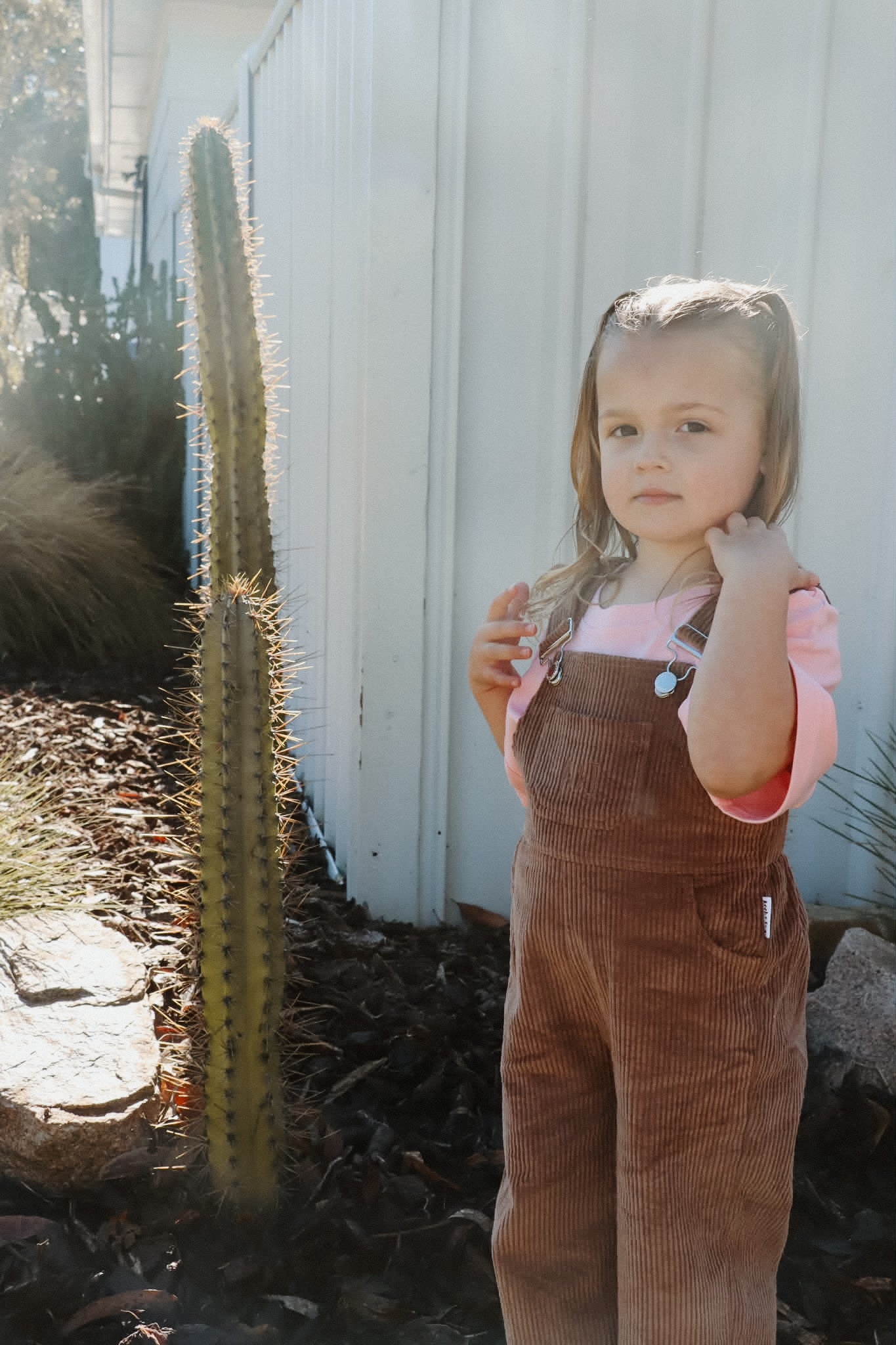 Long Ivy Corduroy Overalls