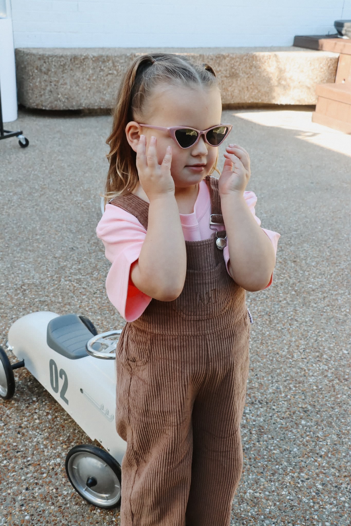 Long Ivy Corduroy Overalls